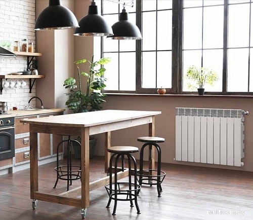 Алюминиевый радиатор Fondital Exclusivo D3 Plus 500/100 (12 секций)