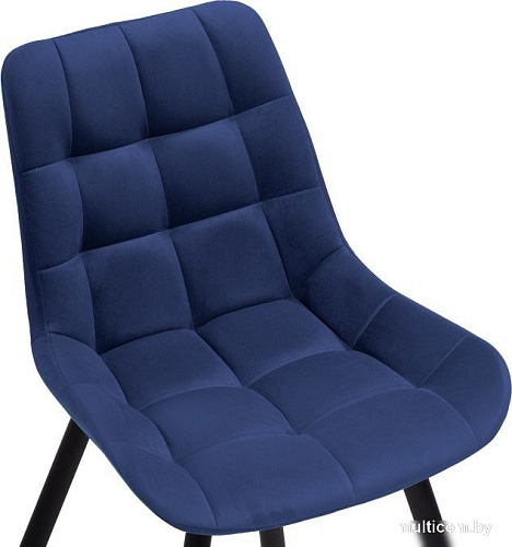 Стул Notta Челси (велюр синий/черный)