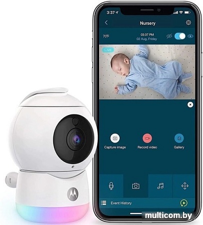 Видеоняня Motorola Peekaboo (белый)