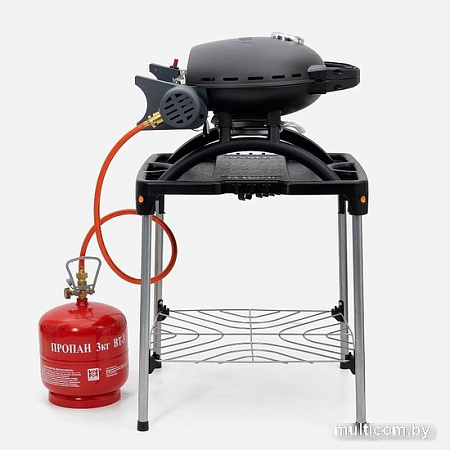 Портативный газовый гриль O-grill 500MT (зеленый)