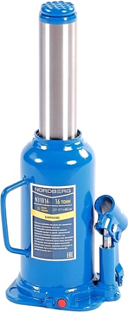 Бутылочный домкрат Nordberg N31016 16т