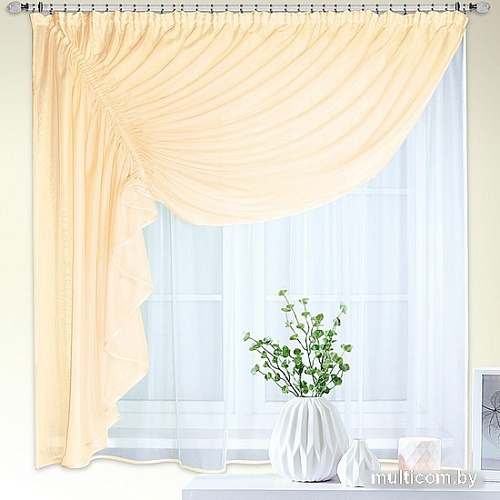 Тюль Nivasan Ромео 2.8x1.7 м (шампань) (шампань)