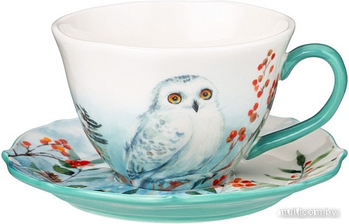 Чашка с блюдцем Lefard Лесная сказка 409-202