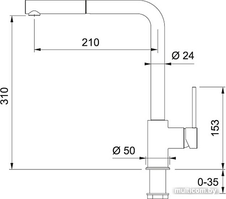 Смеситель Franke Sirius Spiralli (хром/ванильный)