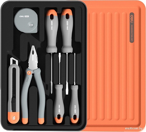 Набор домашнего мастера Deli H1001-D (7 предметов)