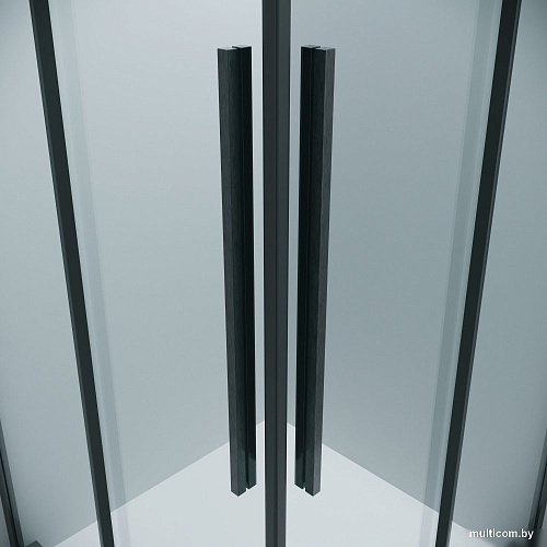 Душевой уголок Grossman Galaxy 90x80x195 300.K33.01.9080.42.00 (графит сатин/прозрачное стекло)