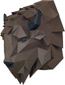 PaperCraft Живая бумага Зубр Волат