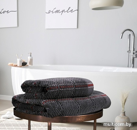 Полотенце Arya Aiden 70x140 8680943231338 (антрацит)