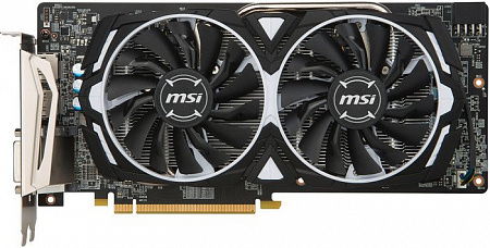 Видеокарта MSI Radeon RX 580 Armor OC 8GB GDDR5 [RX 580 ARMOR 8G OC]