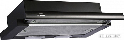 Кухонная вытяжка Elikor Интегра 60П-400-В2Л (черный)