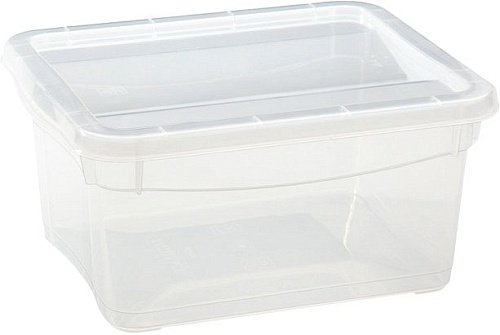 Ящик для хранения Econova Кристалл 2 л 4312491 (прозрачный)