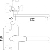 Смеситель Gross Aqua Evo 7121297C-35L(F)