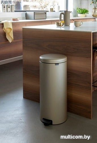 Brabantia Pedal Bin NewIcon 30 л (шампань)