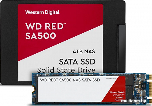 SSD WD Red SA500 NAS 1TB WDS100T1R0B