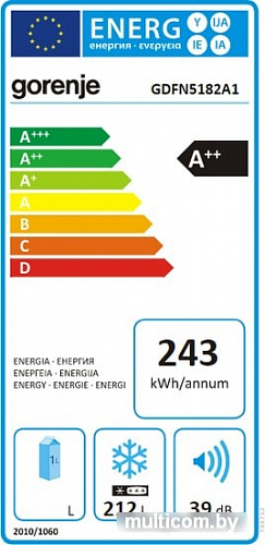 Морозильник Gorenje GDFN5182A1