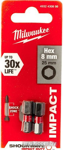 Набор бит Milwaukee 4932430898 (2 шт)