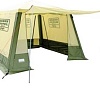 Тент-шатер Camping World Green Hotel Volga 138199 (зеленый/бежевый)