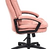 Офисное кресло TetChair Comfort LT флок (розовый)