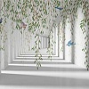 Виниловые обои Citydecor Flower Tunnel 3D 1 300x260