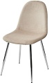 Стул M-City Pescara XS2441UF91001CHR (UF910-01 латте велюр)