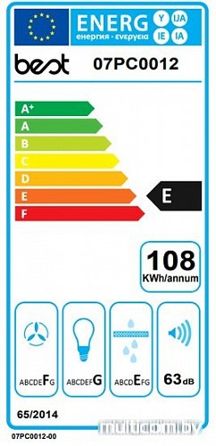 Кухонная вытяжка Best Beta STD 60 [07PC0012]