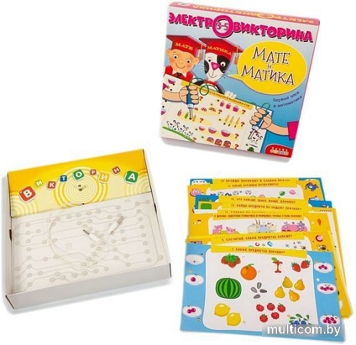 Развивающая игра Дрофа-Медиа Электровикторина. Мате и Матика 4006