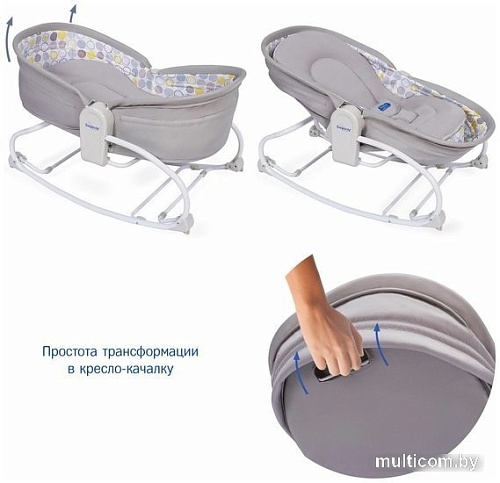 Люлька Simplicity Elite 3 в 1 3010 (beige circles)