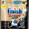 Капсулы для посудомоечной машины Finish Powerball Ultimate Plus All in 1 Лимон (36 шт)