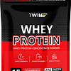 Протеин сывороточный (изолят) 1WIN Whey Protein (клубника, 450г)