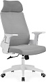 Офисное кресло Woodville Flok (серый/белый)