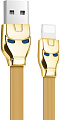 Кабель Hoco U14 USB Type-A - Lightning (1.2 м, золото)