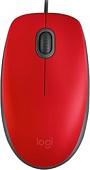Мышь Logitech M110 Silent (красный)