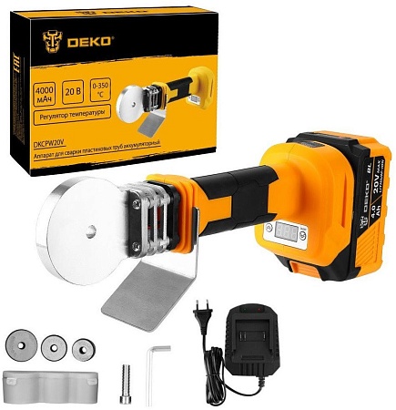 Аппарат для сварки труб Deko DKCPW20V 086-3000 (с 1-им АКБ)