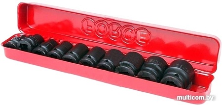 Набор торцевых головок Force 4109S (10 предметов)