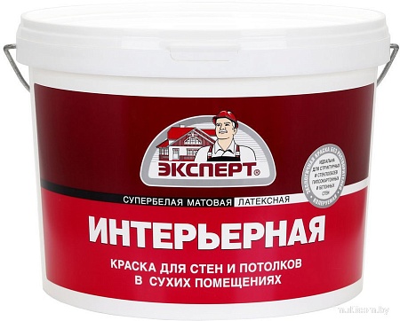 Эксперт Интерьерная 14 кг (супербелый)
