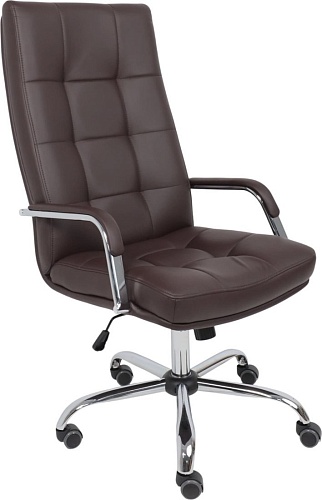 Офисное кресло AksHome Брест 1 (экокожа Пегассо шоколад)