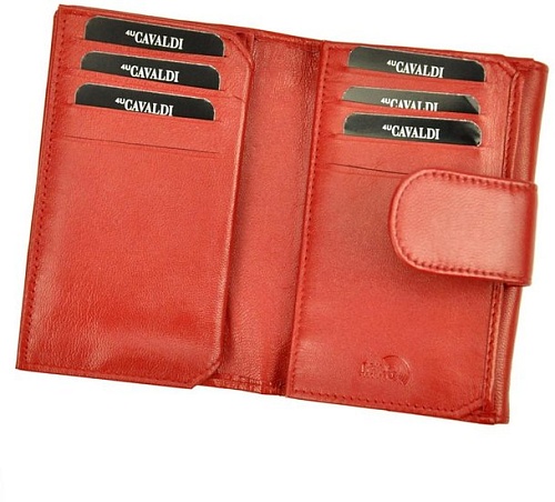 Кошелек Cedar 4U Cavaldi RD-DB-10-GCL (красный)