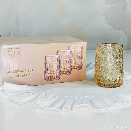Набор стаканов для воды и напитков Lenardi 200-001 (6 шт)