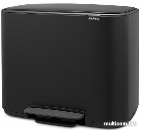 Brabantia Bo Pedal Bin 36 л (черный матовый)