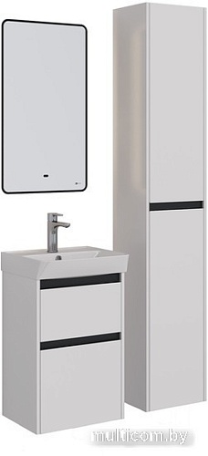 Lemark Зеркало Mio 45x80 LM45ZM (черный, с подсветкой и подогревом)