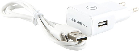 Сетевое зарядное Red Line NT-1A microUSB