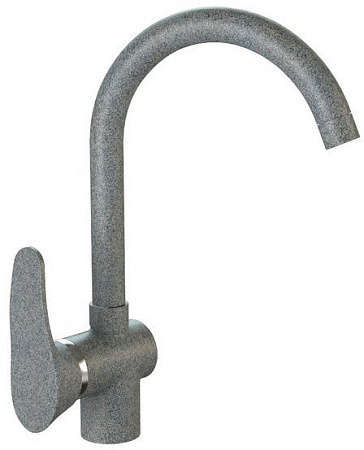 Смеситель MARRBAXX Карельский камень КМ005/Q8 (серый/темно-серый)