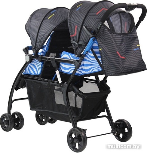 Коляска прогулочная «книга» Farfello Vivid Plus VP-705 (синий)