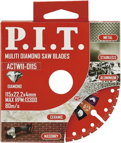 Отрезной диск алмазный P.I.T. ACTW11-0115