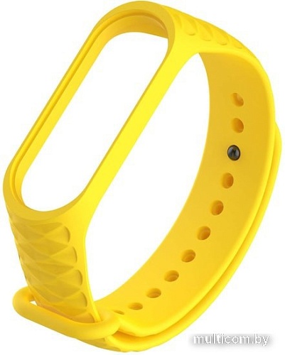 Ремешок Xiaomi ребристый для Mi Band 3 (желтый)