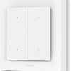 Выключатель Aqara Light Switch H2 EU WS-K08D 2 клавиши (белый)