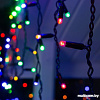 Бахрома Luazon 3x0.6 м 160 LED 3584193 (черный ПВХ провод, мульти)