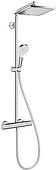 Душевая система Hansgrohe Crometta Е 240 1jet Showerpipe [27271000]