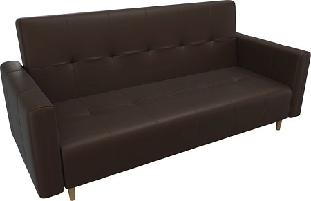 Диван Mebelico Вест 108731 (экокожа, коричневый)