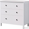 Комод Лузалес Кымор 3 ящика (белый)